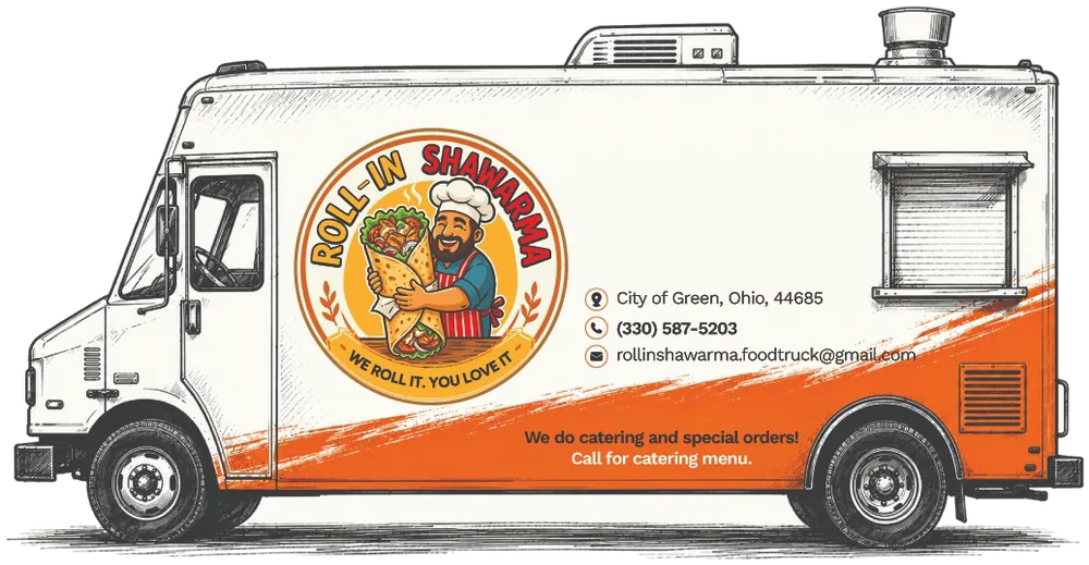 Roll-In Shawarma food truck